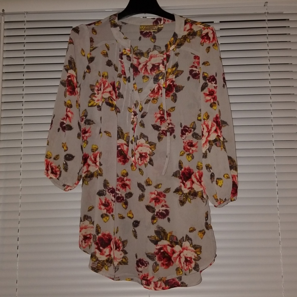 Princess Vera Wang•gauzy top